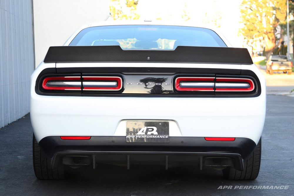Dodge Challanger Rear Dodge Challenger Hellcat Rear Diffuser 2015-2023 – Braidan Motorsport