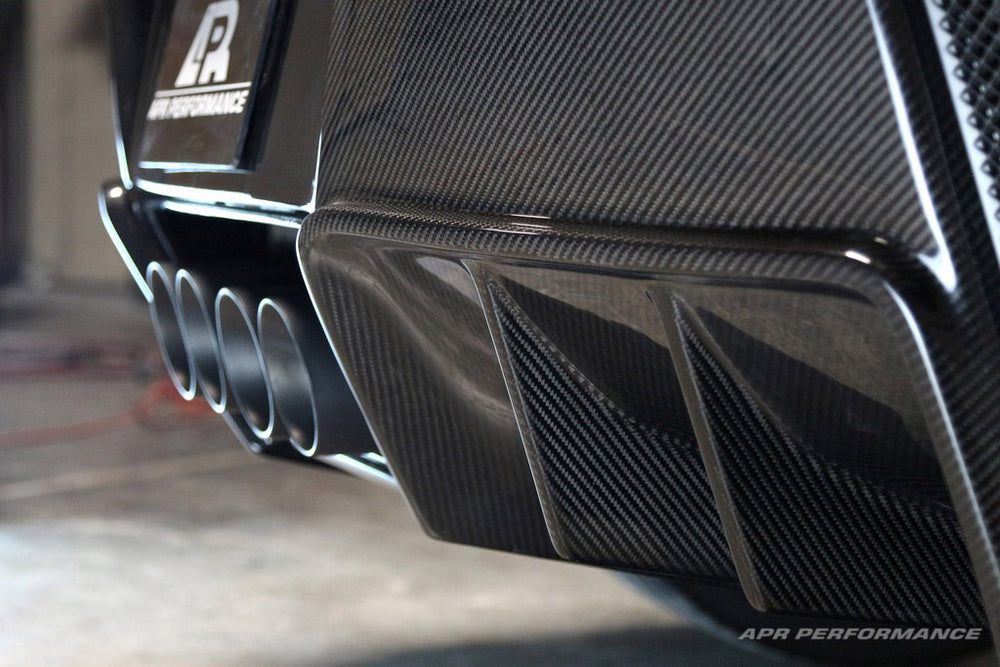 Chevrolet Corvette C7 Z06 Rear Diffuser 2014-2019 Version 2