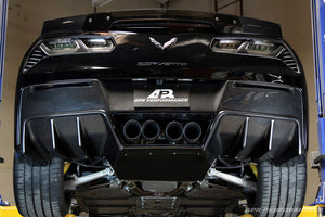 Chevrolet Corvette C7 Z06 Rear Diffuser 2014-2019 Version 2