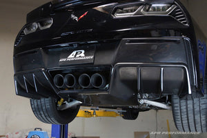 Chevrolet Corvette C7 Z06 Rear Diffuser 2014-2019 Version 2