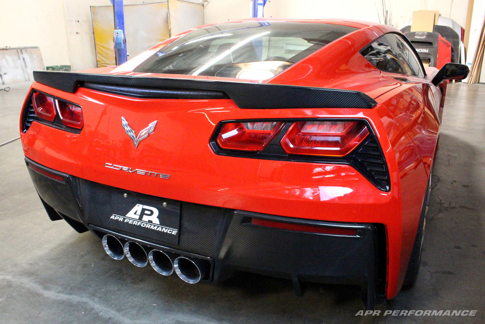 Chevrolet Corvette C7 Rear Deck Spoiler 2014-Up (Version 1)