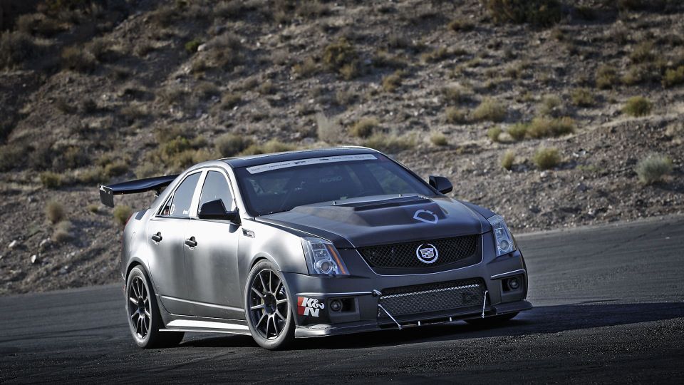 Cadillac CTS-V Sedan GTC-500 Adjustable Wing 2008-2015