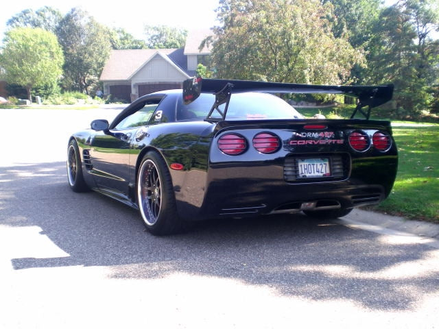 Chevrolet Corvette C5 GTC-300 67" Adjustable Wing 1997-2004