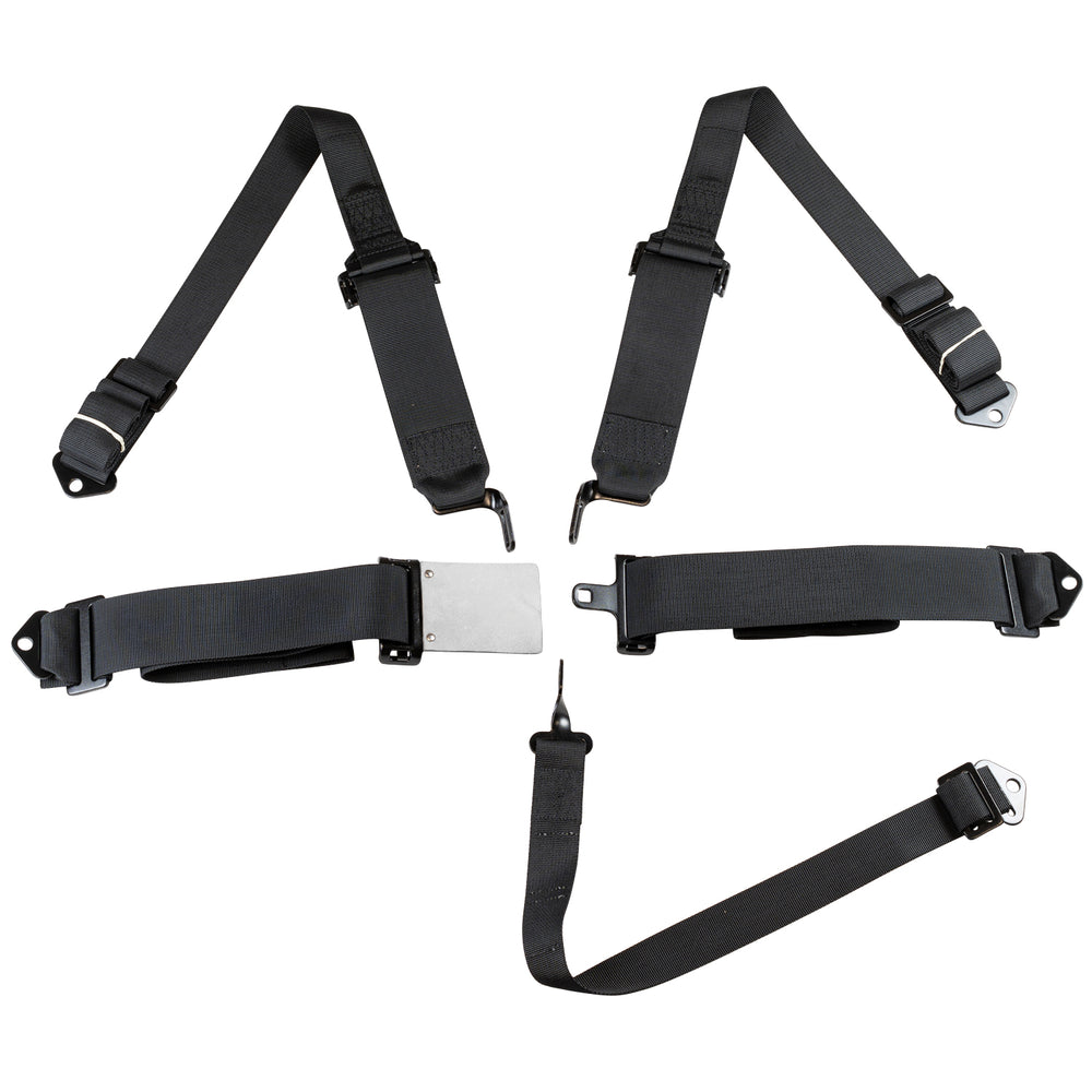 SFI 16.1 3"/2" 5-Point Pull-Down(Out) Seat Harness