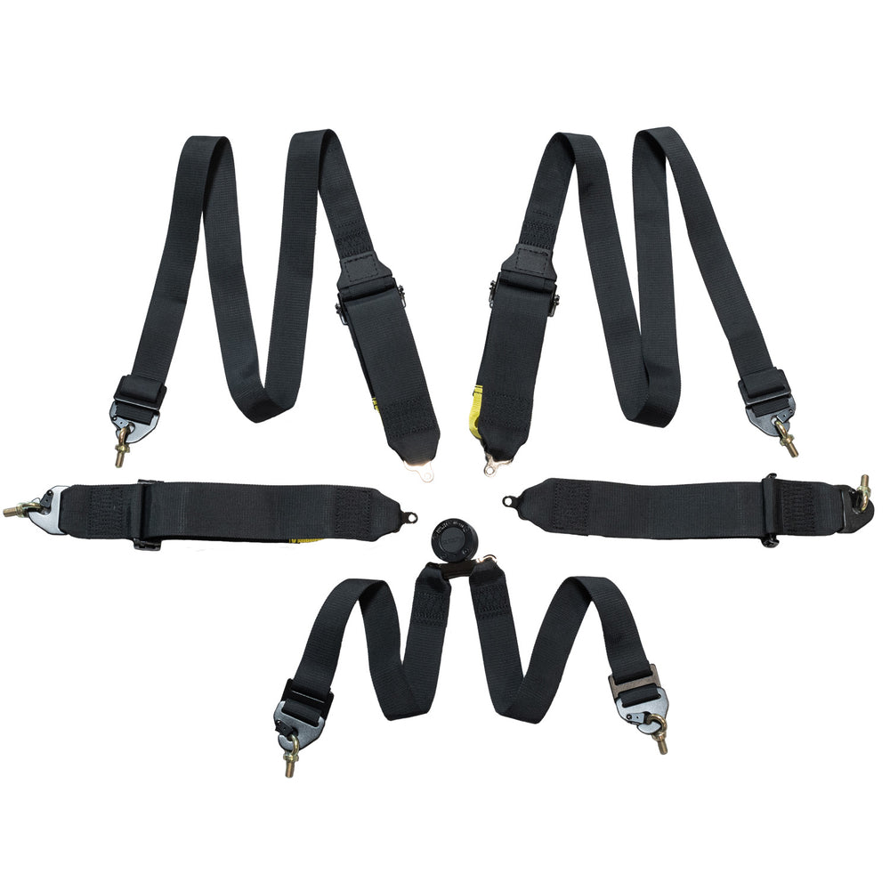 FIA 8853-2016 3"/2" 6-point Pull Up(In) Seat Harness