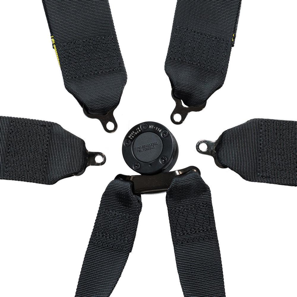 FIA 8853-2016 3"/2" 6-point Pull Up(In) Seat Harness