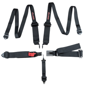 SFI 16.1 3"/2" 5-Point Ratchet Seat Harness