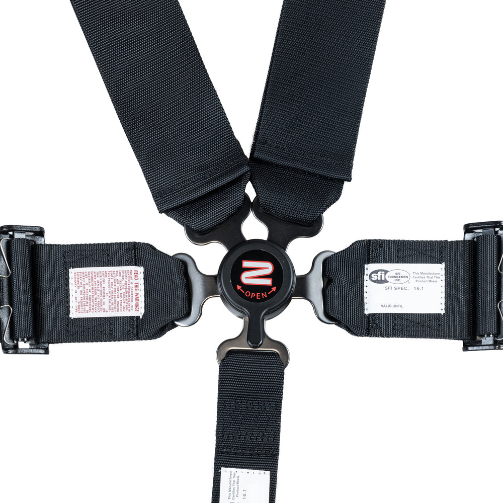 SFI 16.1 3"/2" 5-Point Pull Down(Out) Seat Harness