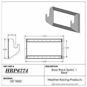 Axle Rack, 1 Rear End