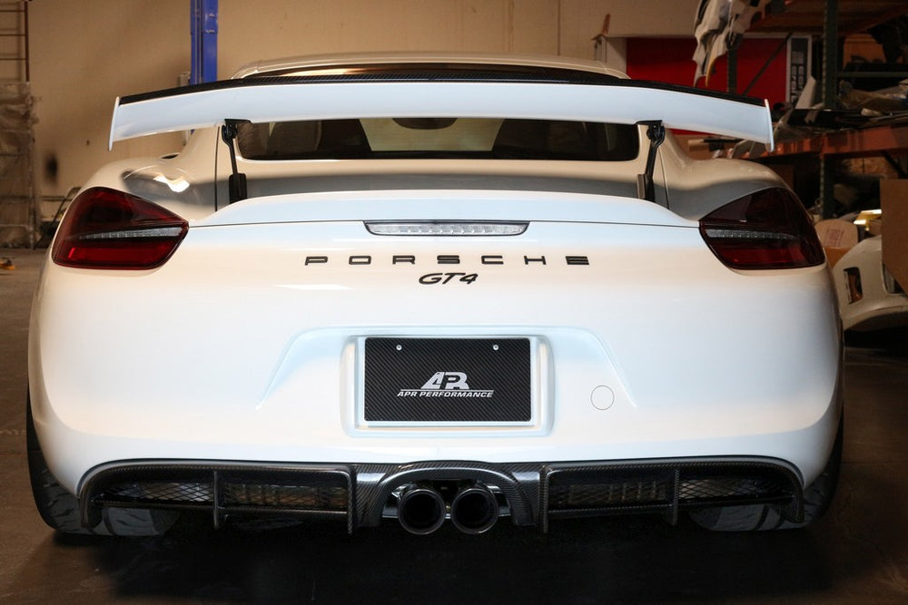 Porsche Cayman GT4 Rear Diffuser 2015-2016