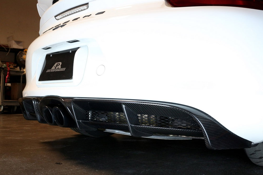 Porsche Cayman GT4 Rear Diffuser 2015-2016