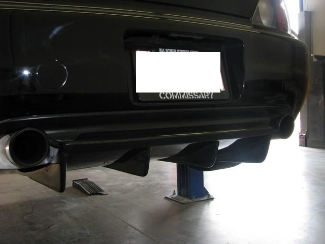 Honda S2000 Rear Diffuser 2000-2009