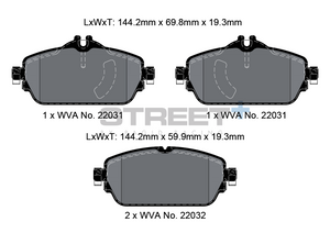 AXLE SET NO - T8008SP2001