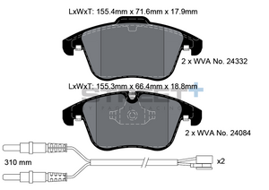 AXLE SET NO - T8069SP2001