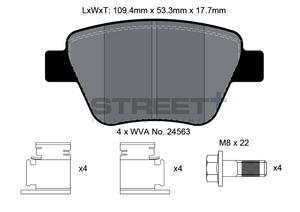 AXLE SET NO - T8080SP2001