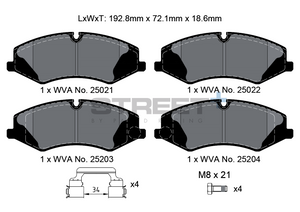 AXLE SET NO - T8103SP2001