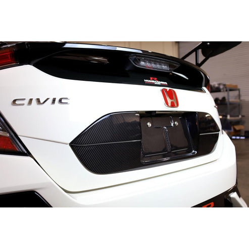 Honda Civic Type R License Plate Backing 2017 - 2021