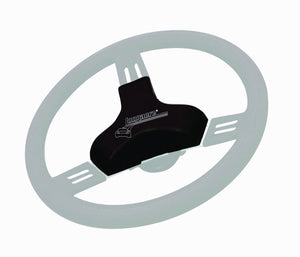 High Density Black Steering Wheel Nose Pad w/Logo
